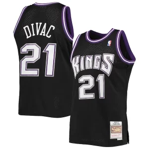 Delicioso Maravilloso Encantador Vlade Divac Sacramento Kings 2000/01 Hardwood Classics Swingman Jersey Black  para la gran final