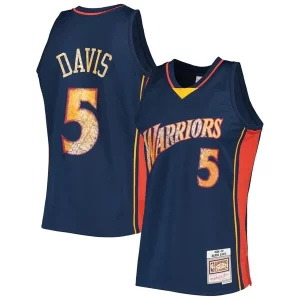 Delicioso Baron Davis Golden State Warriors 2006/07 Hardwood Classics NBA 75th Anniversary Diamond Swingman Jersey Royal  para la gran final