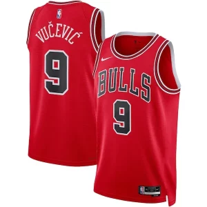 Hermoso Nikola Vucevic Chicago Bulls Nike Unisex Swingman Jersey Icon Edition Red  para la gran final