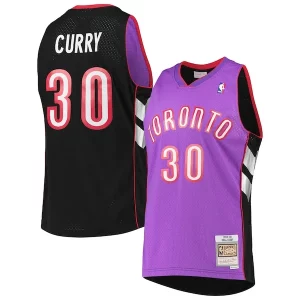 Práctico Sofisticado Original Dell Curry Toronto Raptors 2001/02 Hardwood Classics Swingman Jersey Purple  para la gran final