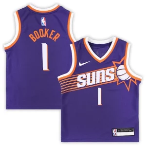 Atractivo Increíble Magnífico Devin Booker Phoenix Suns Nike Preschool Swingman Player Jersey Icon Edition Purple  para la gran final