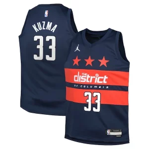 Bonito Atractivo Kyle Kuzma Washington Wizards Jordan Brand Youth Swingman Jersey Statement Edition Navy  para la gran final