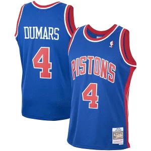 Robusto Original Delicioso Joe Dumars Detroit Pistons 1988/89 Hardwood Classics Swingman Jersey Blue  para la gran final