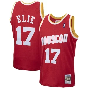 Resistente Elegante Mario Elie Houston Rockets 1993/94 Hardwood Classics Swingman Jersey Red  para la gran final