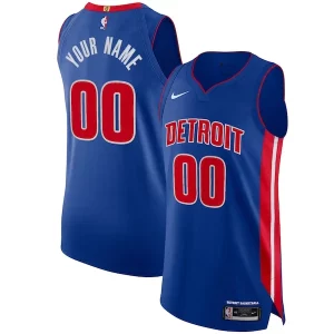 Exquisito Fácil de llevar Detroit Pistons Nike Authentic Custom Jersey Blue Icon Edition  para la gran final
