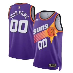 Delicioso Phoenix Suns Nike Unisex 2022/23 Custom Swingman Jersey Classic Edition Purple  para la gran final