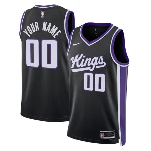 Encantador Sacramento Kings Nike Unisex Swingman Custom Jersey Icon Edition Black  para la gran final