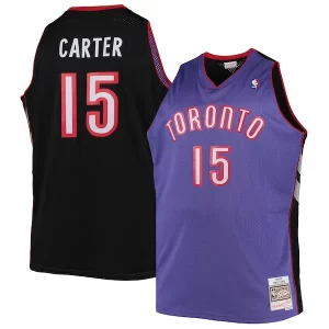 Chulo Versátil Hermoso Vince Carter Toronto Raptors Big & Tall 1999/00 Hardwood Classics Swingman Jersey Purple/White  para la gran final