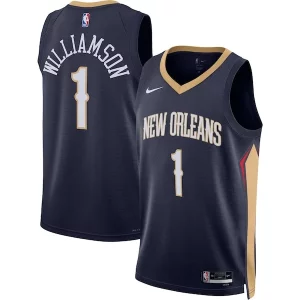 Delicioso Moderno Zion Williamson New Orleans Pelicans Nike Unisex Swingman Jersey Icon Edition Navy/White  para la gran final