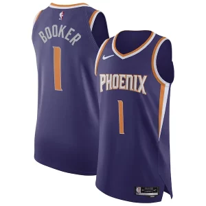 Cool Práctico Devin Booker Phoenix Suns Nike Authentic Jersey Association Edition Purple  para la gran final