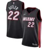 Chulo Lujoso Bonito Jimmy Butler Miami Heat Nike Unisex Swingman Jersey Icon Edition Black  para la gran final