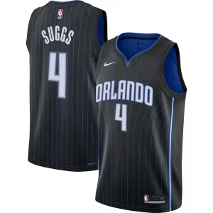 Atractivo Magnífico Fantástico Jalen Suggs Orlando Magic Nike Youth Swingman Jersey Icon Edition Black  para la gran final