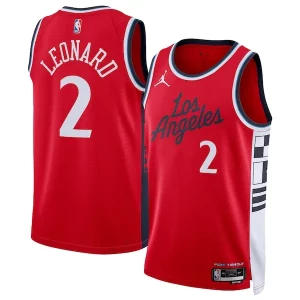 Ideal Kawhi Leonard LA Clippers Jordan Brand Unisex 2024/25 Swingman Jersey Statement Edition Red  para la gran final