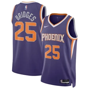 Delicioso Único Elegante Mikal Bridges Phoenix Suns Nike Unisex Swingman Jersey Icon Edition Purple/White  para la gran final