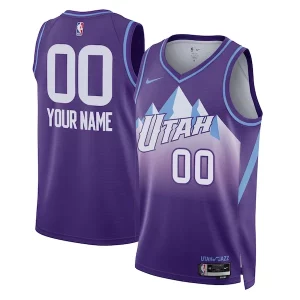 Encantador Robusto Utah Jazz Nike Unisex 2024/25 Custom Swingman Jersey City Edition Purple  para la gran final
