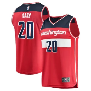 Fácil de llevar Moderno Alexandre Sarr Washington Wizards Youth Fast Break Replica Player Jersey Icon Edition Red  para la gran final