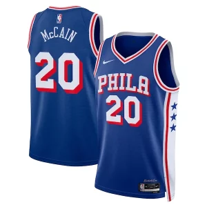 Resistente Hermoso Único Jared McCain Philadelphia 76ers Nike Swingman Jersey Icon Edition Royal  para la gran final