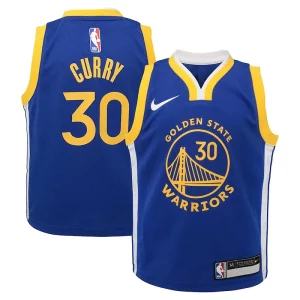 Único Genial Stephen Curry Golden State Warriors Nike Preschool Dri FIT Swingman Player Jersey Icon Edition Royal  para la gran final
