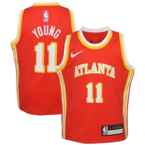 Elegante Bonito Exquisito Trae Young Atlanta Hawks Nike Preschool Swingman Player Jersey Icon Edition Red  para la gran final