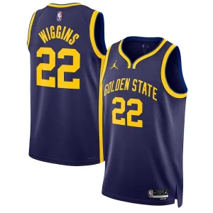 Genial Ideal Resistente Andrew Wiggins Golden State Warriors Jordan Brand Unisex Swingman Jersey Statement Edition Navy  para la gran final