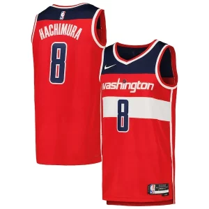 Resistente Clásico Rui Hachimura Washington Wizards Nike Swingman Jersey Red  para la gran final