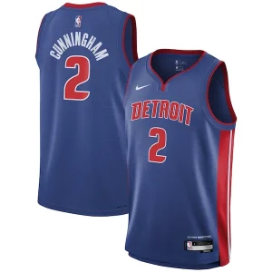 Maravilloso Versátil Cade Cunningham Detroit Pistons Nike Youth Swingman Jersey Icon Edition Blue  para la gran final