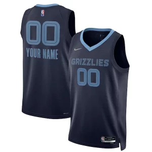 Duradero Robusto Memphis Grizzlies Nike 2021/22 Diamond Swingman Custom Jersey Icon Edition Navy  para la gran final