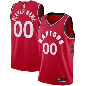 Resistente Toronto Raptors Nike 2020/21 Swingman Custom Jersey Icon Edition Red  para la gran final