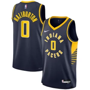Perfecto Lujoso Tyrese Haliburton Indiana Pacers Nike Youth Swingman Jersey Icon Edition Navy  para la gran final