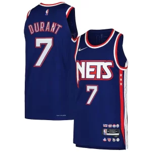 Duradero Kevin Durant Brooklyn Nets Nike Authentic Player Jersey City Edition Blue  para la gran final