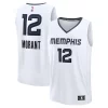 Maravilloso Ja Morant Memphis Grizzlies Fast Break Replica Player Jersey Association Edition White  para la gran final