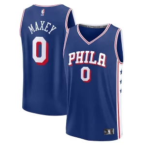 Delicioso Encantador Ideal Tyrese Maxey Philadelphia 76ers Big & Tall Fast Break Jersey Icon Edition Royal  para la gran final