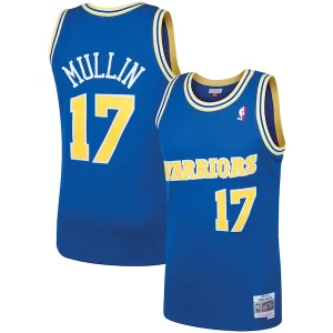 Resistente Bonito Chris Mullin Golden State Warriors 1993/94 Hardwood Classics Swingman Jersey Royal  para la gran final