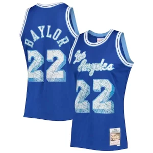 Versátil Increíble Ideal Elgin Baylor Los Angeles Lakers 1996/97 Hardwood Classics NBA 75th Anniversary Diamond Swingman Jersey Royal  para la gran final