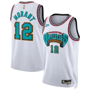 Estupendo Ja Morant Memphis Grizzlies Nike Unisex 2024/25 Swingman Jersey White Classic Edition  para la gran final