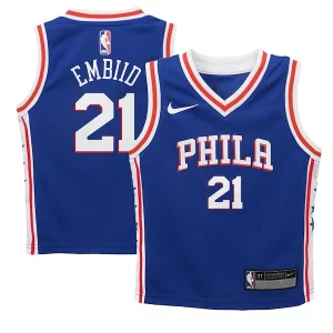 Comodo Fantástico Joel Embiid Philadelphia 76ers Nike Toddler Swingman Player Jersey Icon Edition Royal  para la gran final
