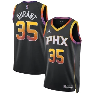 Original Kevin Durant Phoenix Suns Jordan Brand Unisex Swingman Jersey Statement Edition Black  para la gran final