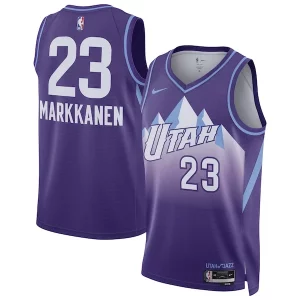 Sofisticado Delicioso Lauri Markkanen Utah Jazz Nike Unisex 2024/25 Swingman Player Jersey City Edition Purple  para la gran final