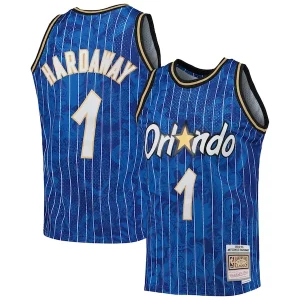 Práctico Penny Hardaway Orlando Magic Hardwood Classics 1994/95 Lunar New Year Swingman Jersey Blue  para la gran final