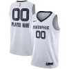 Magnífico Original Memphis Grizzlies Nike 2020/21 Swingman Custom Jersey Association Edition White  para la gran final