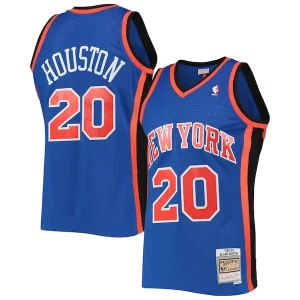 Fantástico Allan Houston New York Knicks Hardwood Classics Swingman Jersey Blue  para la gran final