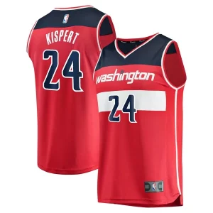 Maravilloso Genial Corey Kispert Washington Wizards Youth Fast Break Replica Player Jersey Icon Edition Red  para la gran final