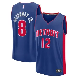 Duradero Atractivo Tim Hardaway Jr. Detroit Pistons Fast Break Replica Player Jersey Icon Edition Blue  para la gran final