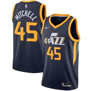 Magnífico Donovan Mitchell Utah Jazz Nike 2020/21 Swingman Jersey Navy Icon Edition  para la gran final