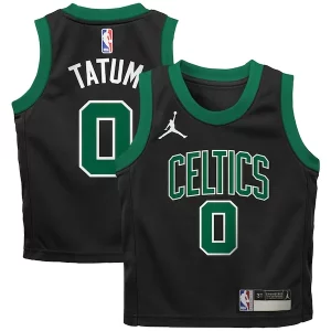 Sofisticado Increíble Atractivo Jayson Tatum Boston Celtics Jordan Brand Preschool 2022/23 Replica Jersey Statement Edition Black  para la gran final