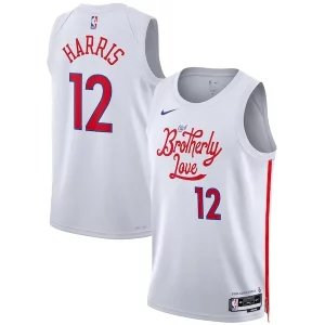 Sofisticado Tobias Harris Philadelphia 76ers Nike Unisex 2022/23 Swingman Jersey City Edition White  para la gran final