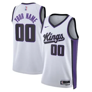Duradero Único Sacramento Kings Nike Unisex Swingman Custom Jersey Association Edition White  para la gran final