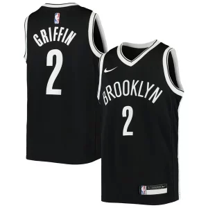 Maravilloso Moderno Elegante Blake Griffin Brooklyn Nets Nike Youth Swingman Jersey Icon Edition Black  para la gran final