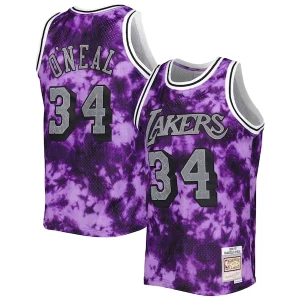 Resistente Atractivo Shaquille O'Neal Los Angeles Lakers 1996/97 Galaxy Swingman Jersey Purple  para la gran final