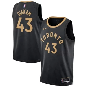 Moderno Perfecto Fácil de llevar Pascal Siakam Toronto Raptors Nike Unisex 2022/23 Swingman Jersey City Edition Black  para la gran final